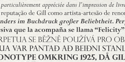 Perpetua Font Poster 5